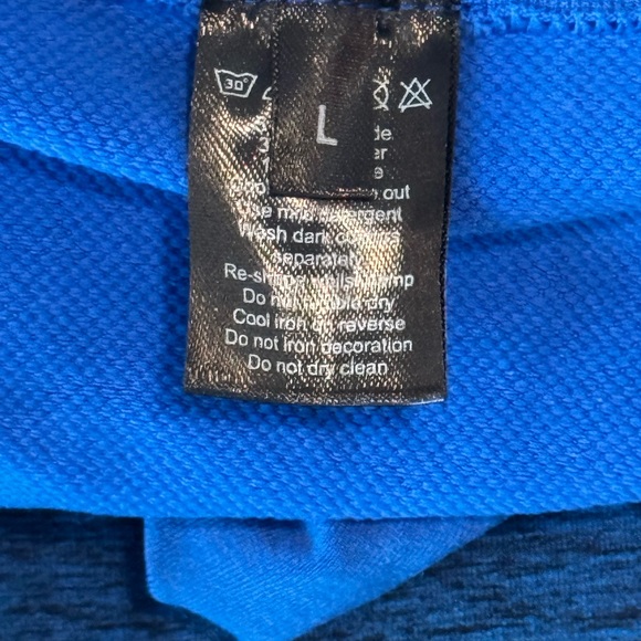 Alphalete Women's Blue Ombre Leggings with Scrunch - Size L - Picture 4 of 6